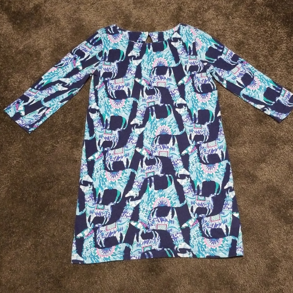 🦚Lilly Pulitzer 'Alpaca My Bags' Dress